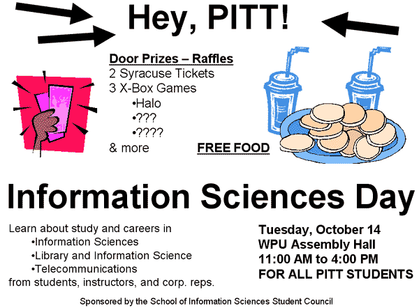 Information Sciences Day's flyer